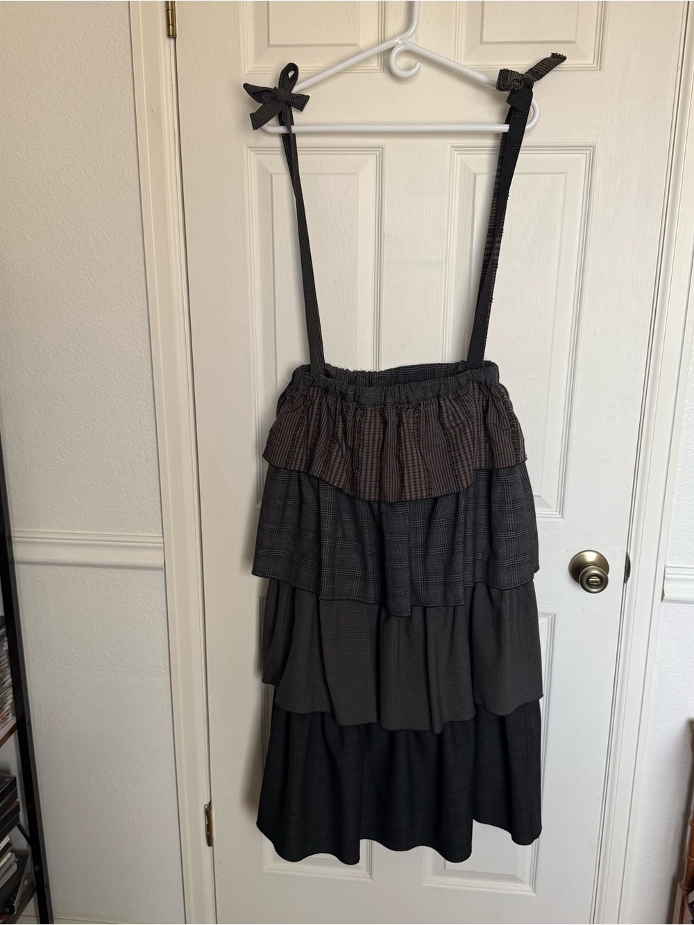 Tori To x Beams Boy Ruffle Tiered Maxi Skirt